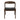 Dakota  Solid Wood Black Leather Dining Chair (Set Of 2)